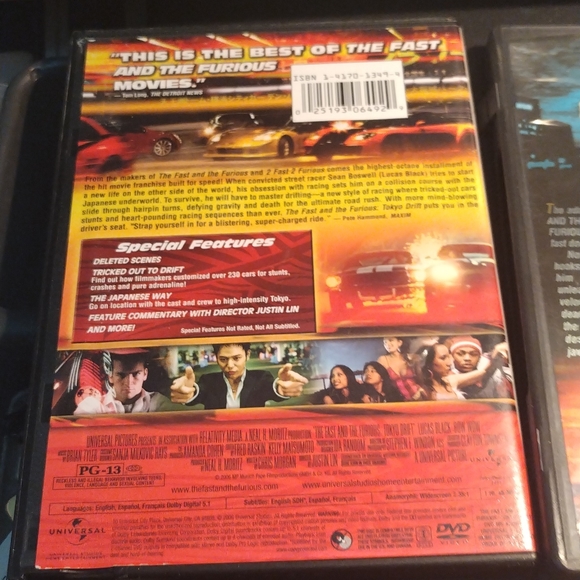 The fast and the furious Tokyo drift dvd, 2 Fast 2 Furious DVD set - Picture 4 of 5